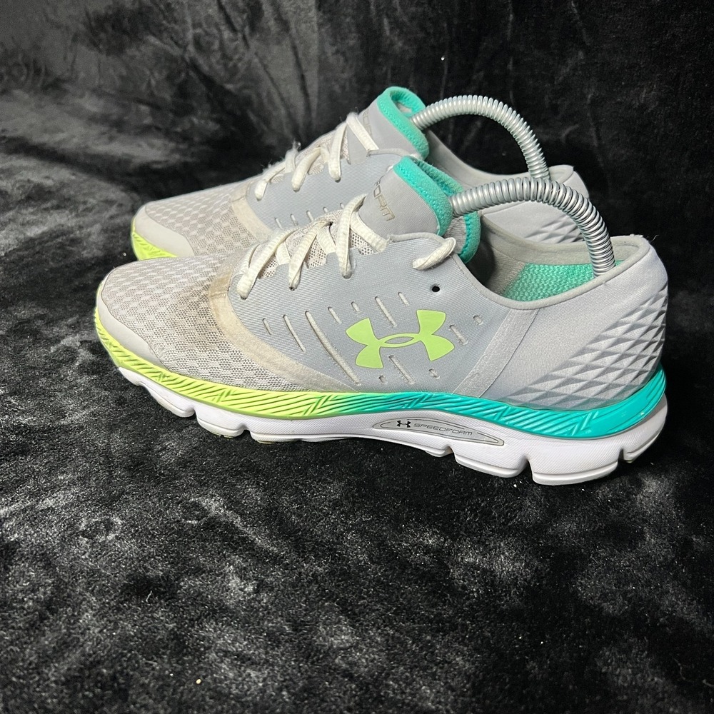 Under Armour SpeedForm Intake 1301797-941 Womens 9‎ Running Shoes Gray Sneaker